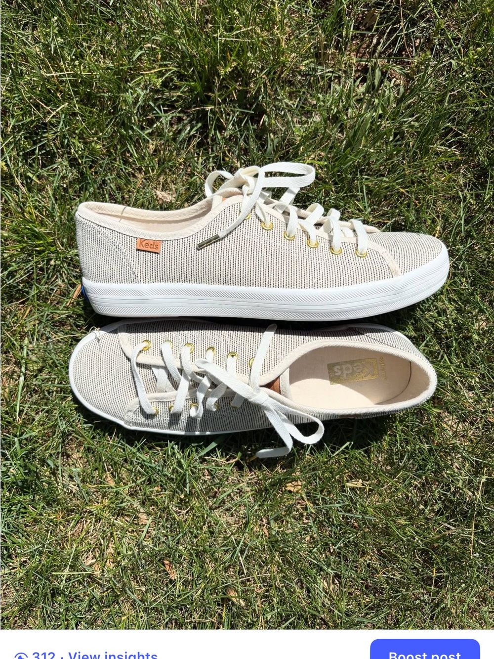 Keds Women’s Low-Top Sneakers in Natural Beige